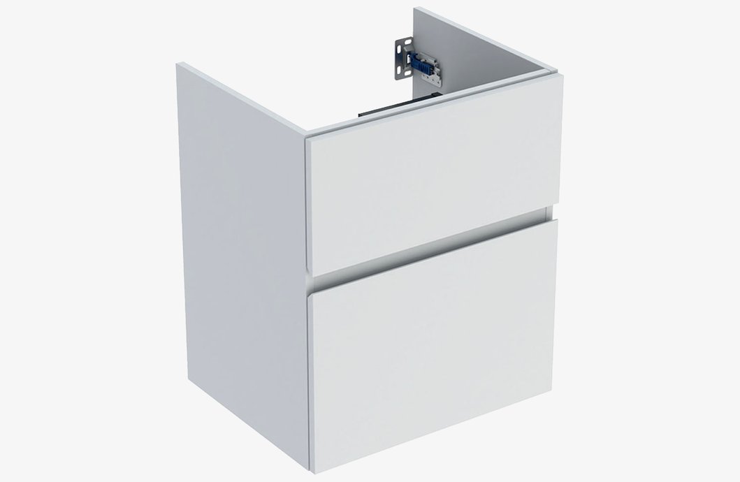 Badkamermeubel Geberit Caluna met twee lades