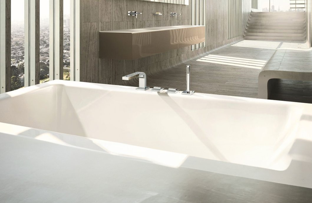 Robinet sur plage bain/douche 4 trous Edition 11