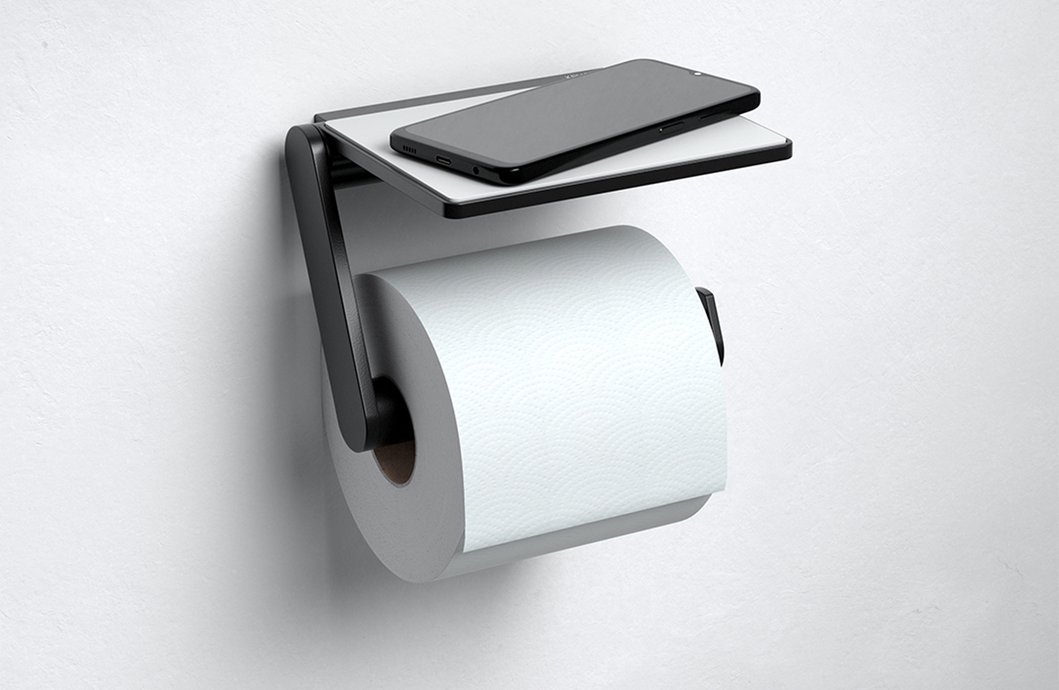 Série d'accessoires Plan : Porte-papier avec tablette