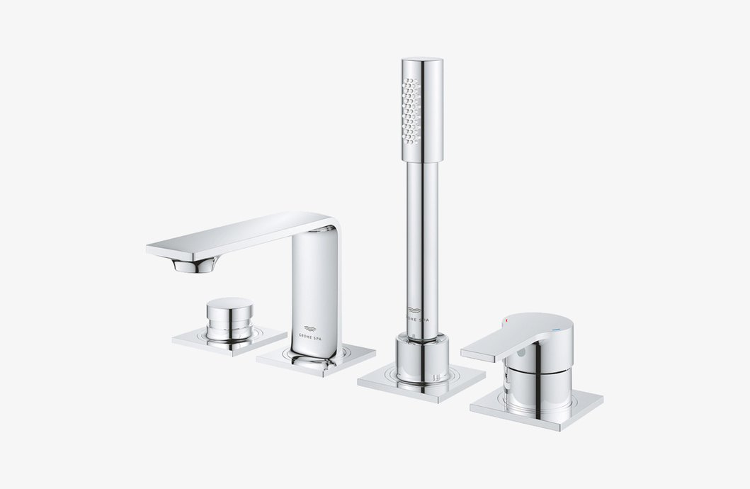 Mitigeur bain 4 trous montage avec ou sans châssis Allure