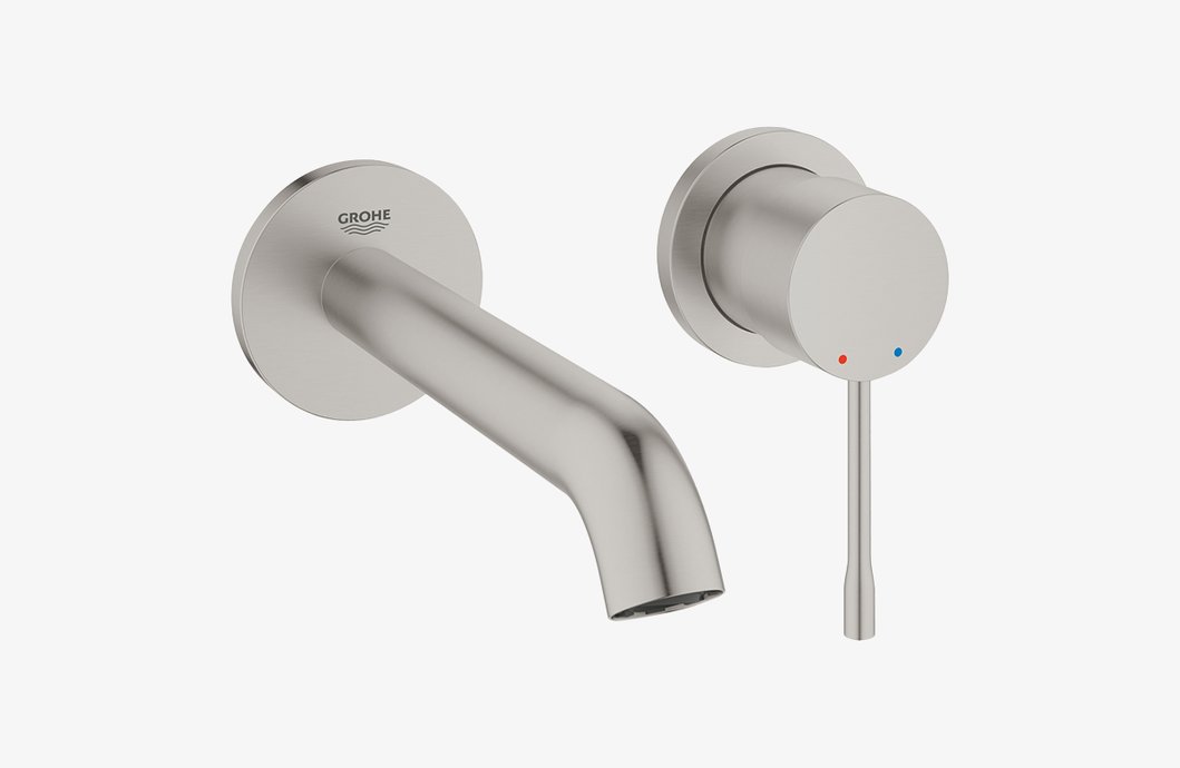 M-Size Essence wall-mounted basin mixer