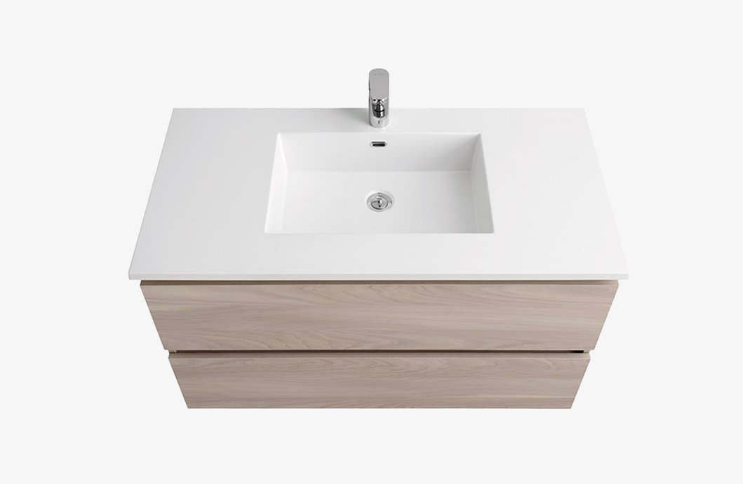 Table vasque en marbre de synthèse Sobro