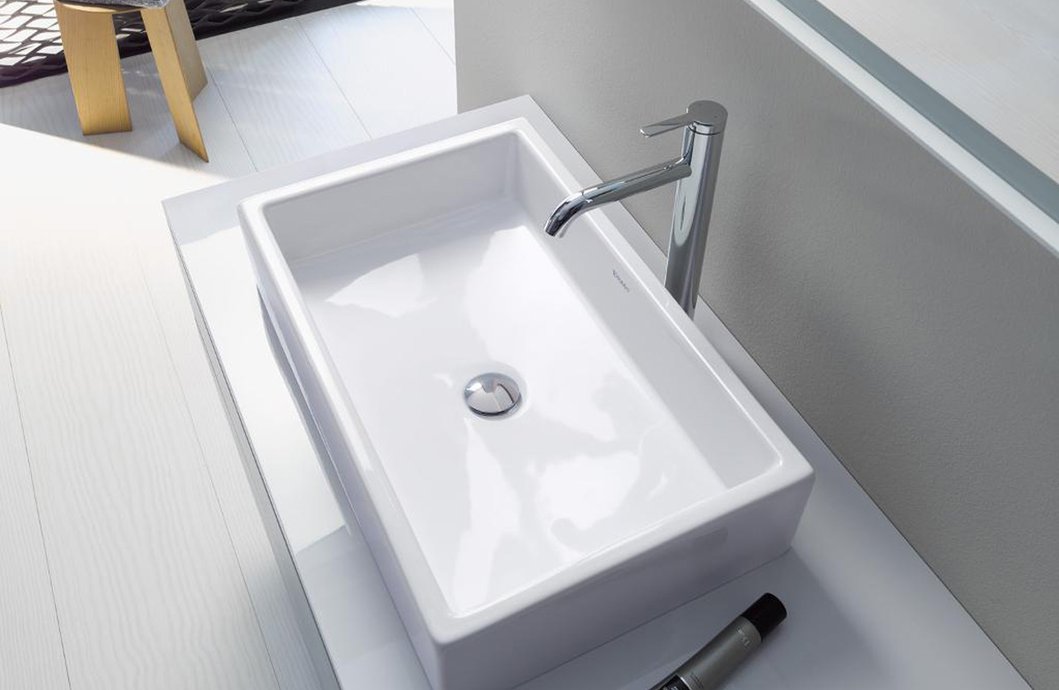 Countertop basin VeroAir without tap deck