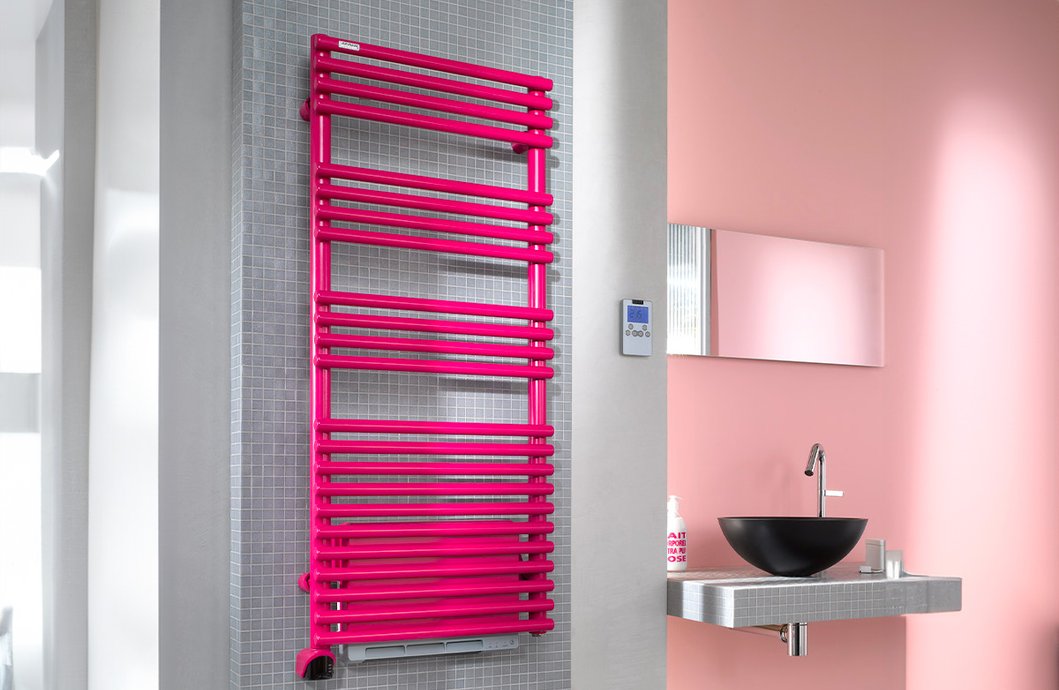 Towel radiator Zender Forma Air electric version