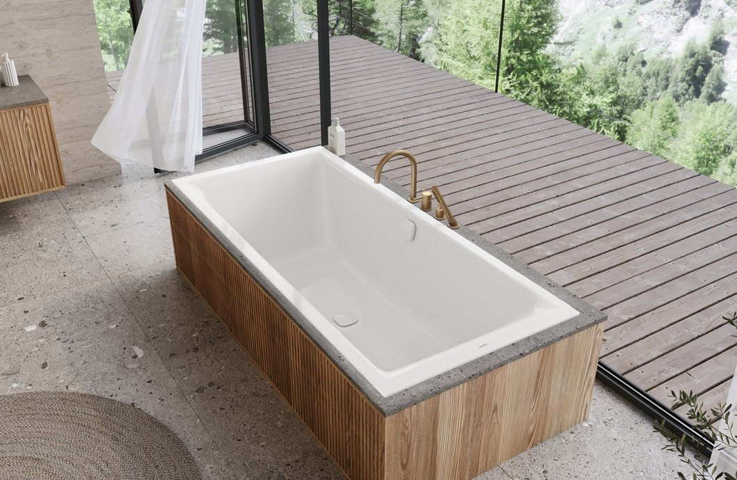 Inset bathtub Puro Next Duo