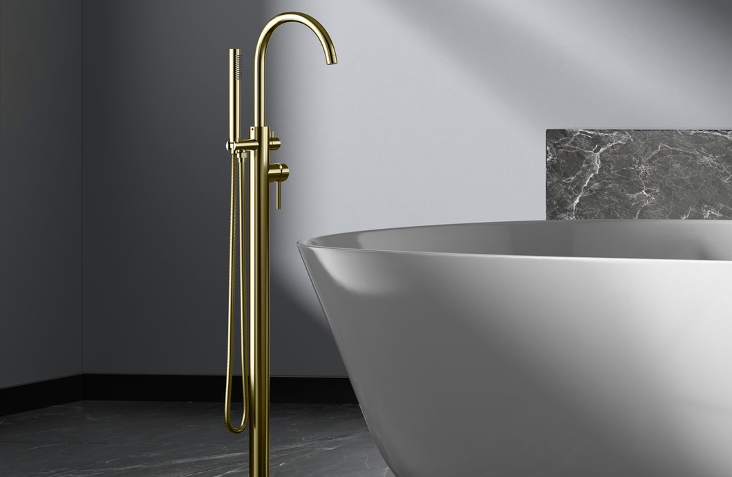 Free-standing bath shower mixer tap Facq Creation