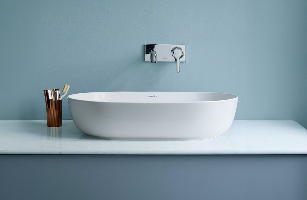 Countertop basin Luv without tap deck