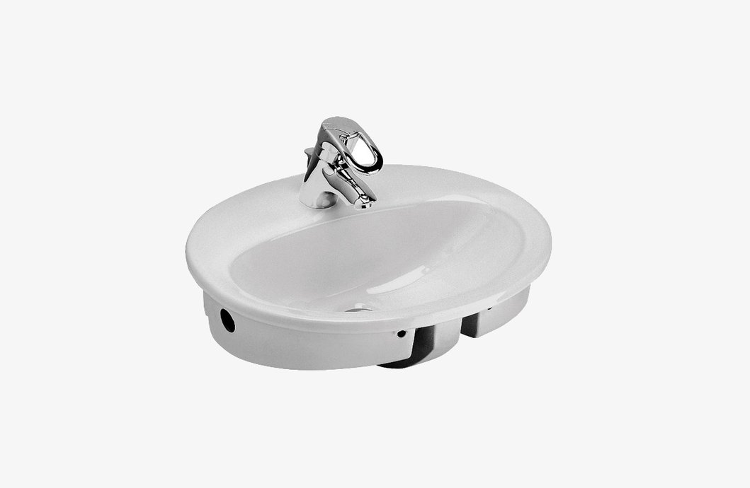 Inbouwwaskom Saval ovaal