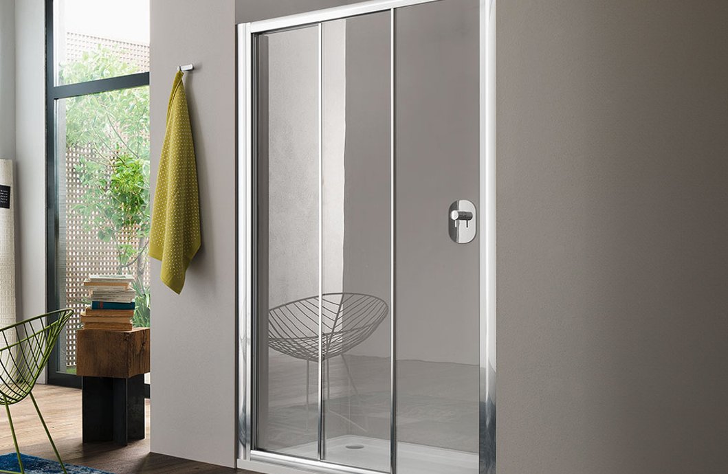 Sliding door Rapid in 3 panels for niche installation