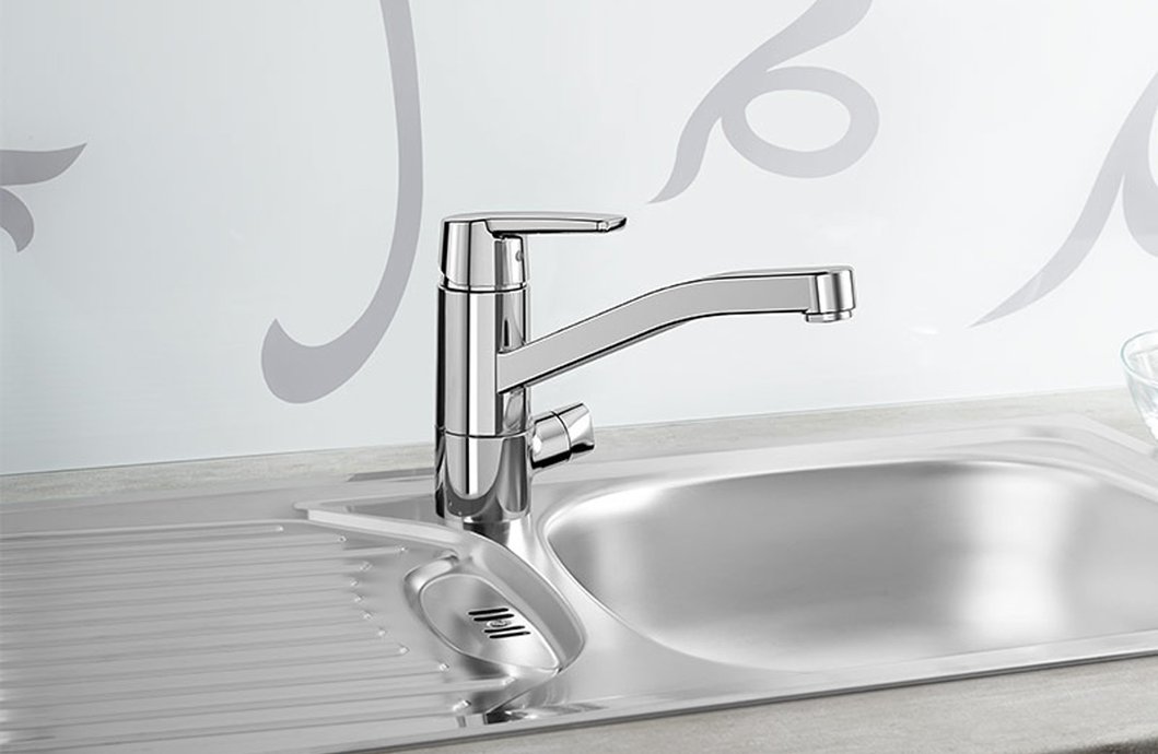 Kitchen mixer tap PoloEco Cold Start