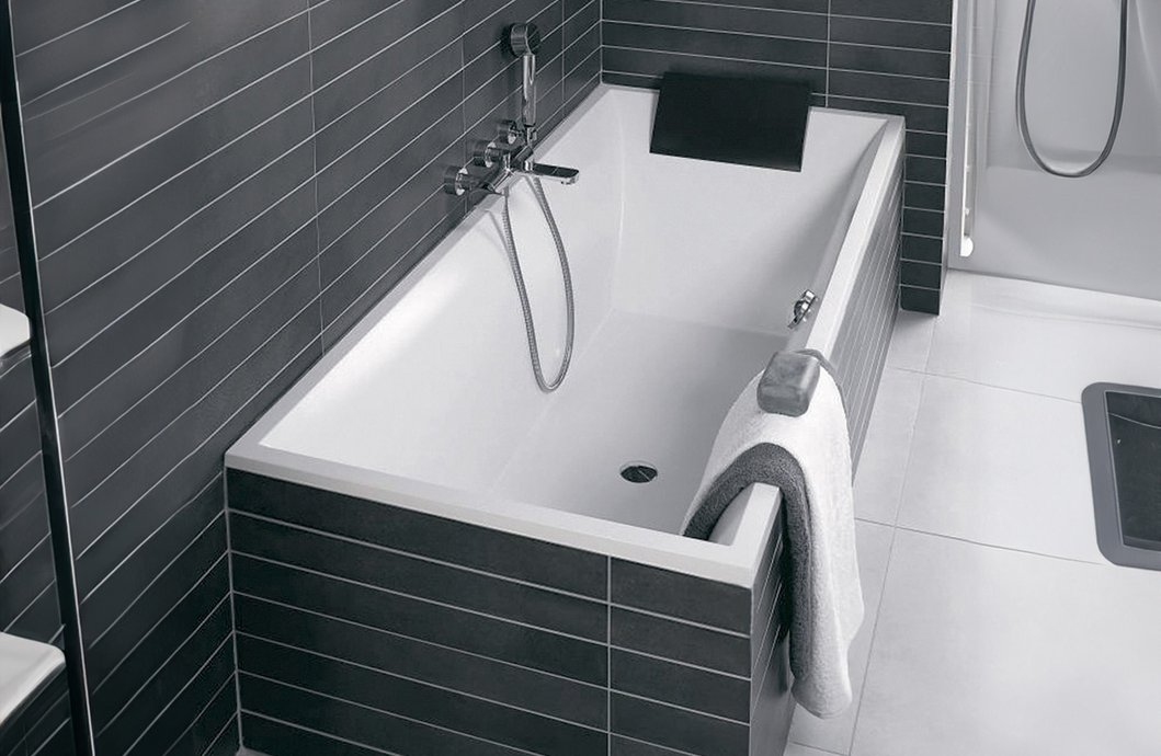 Inbouwbad Squaro Slim Line