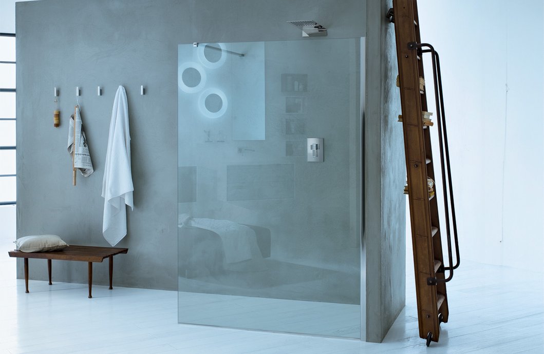Walk-in shower panel A16 8mm