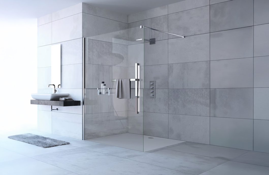 Série de douche Walk-in Duplo Pure