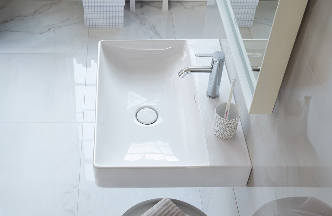 Wall-mounted washbasin Durasquare