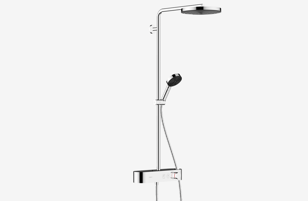 Douchecombinatie Pulsify S 260 EcoSmart met ShowerTablet Select 400 - 1 straal
