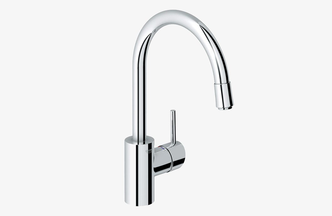 Keukenkraan Concetto met uittrekbare sproeier