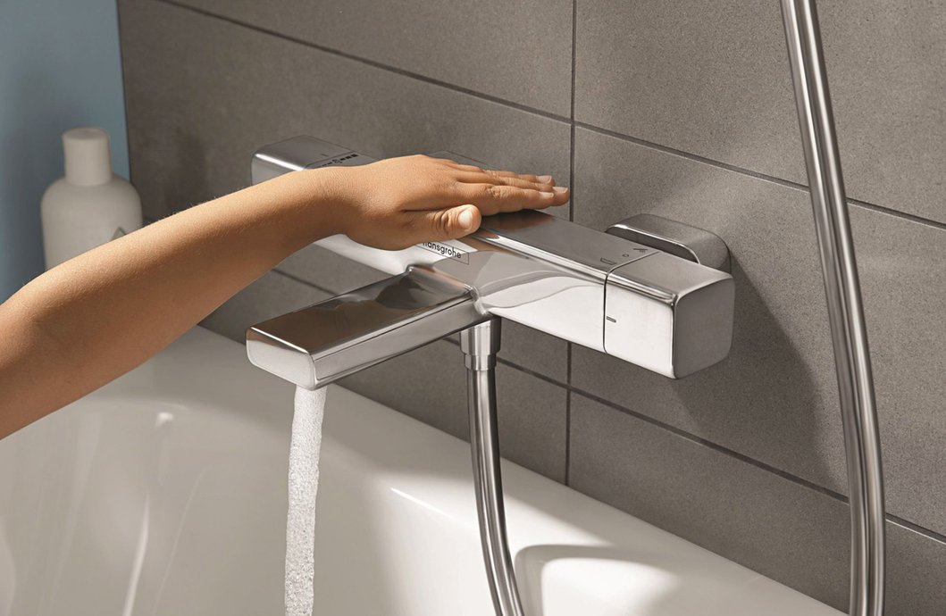 Thermostatic bath shower mixer Ecostat E