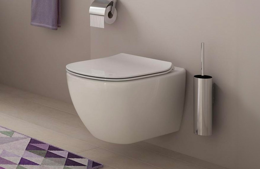 Wall-mounted toilet Tesi Aquablade