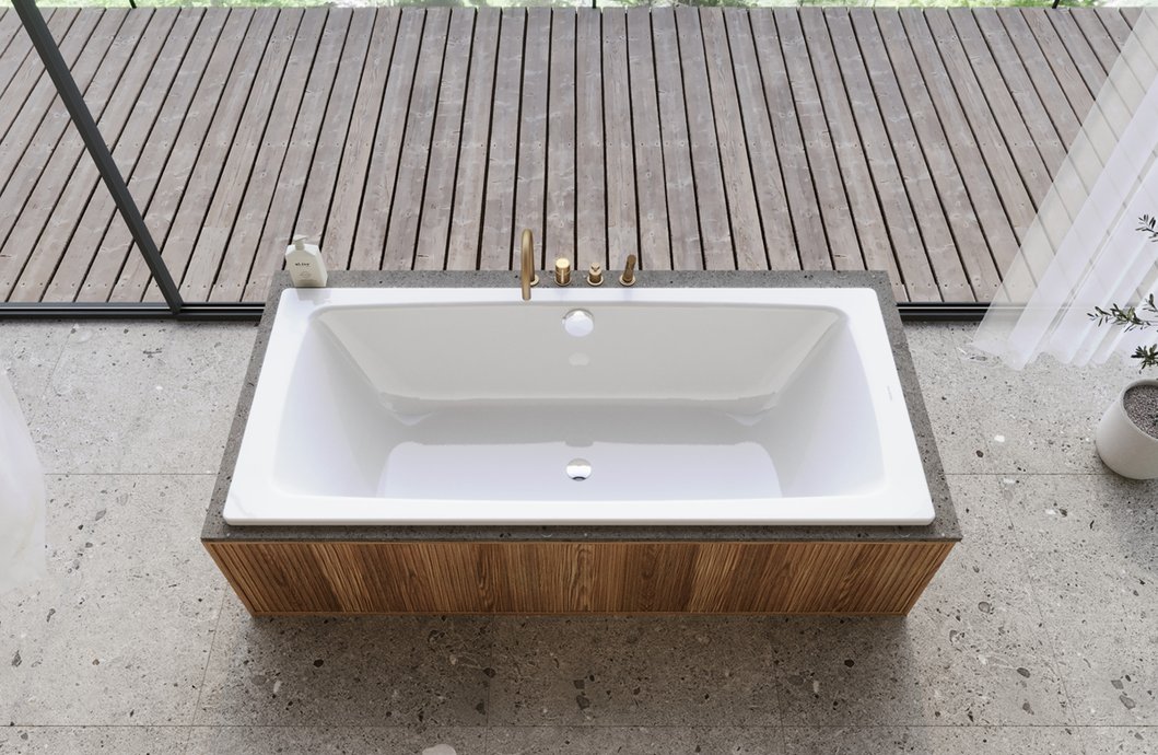 Inset bathtub Cayono Duo