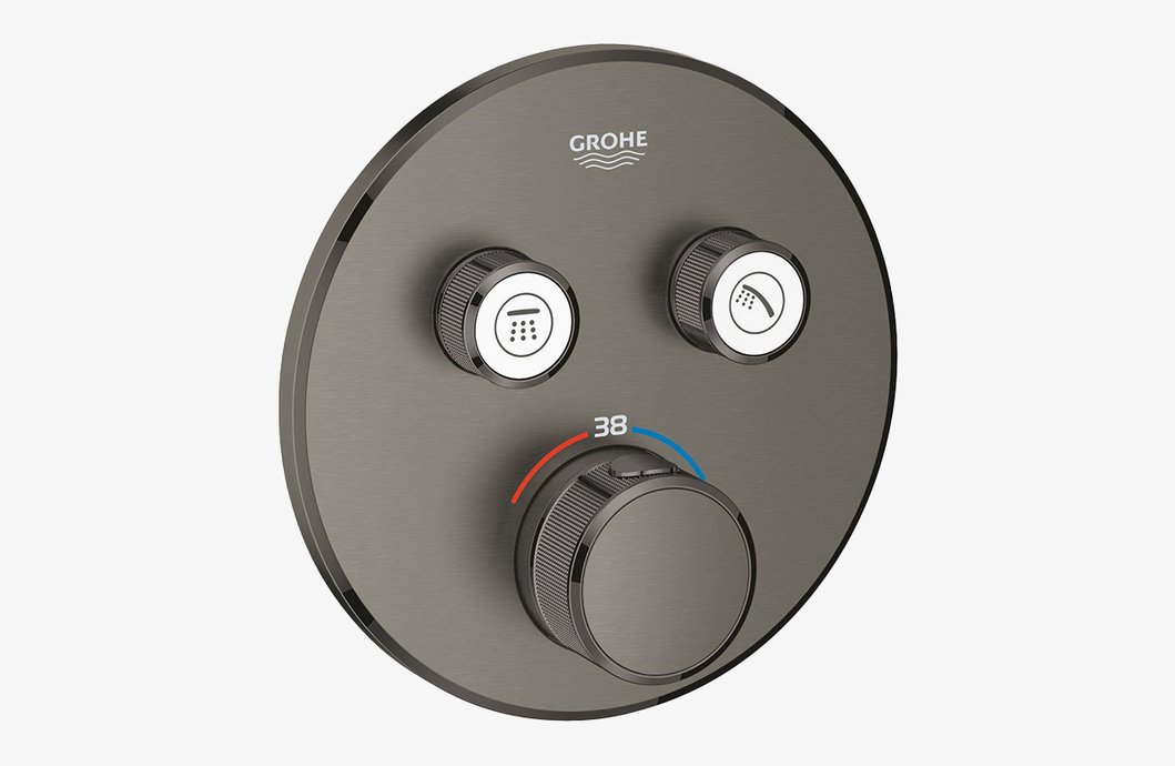 Smartcontrol 2-outlet thermostatic shower valve