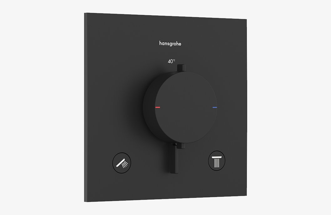 Shower mixer Ecostat Comfort E Thermostat 2-system