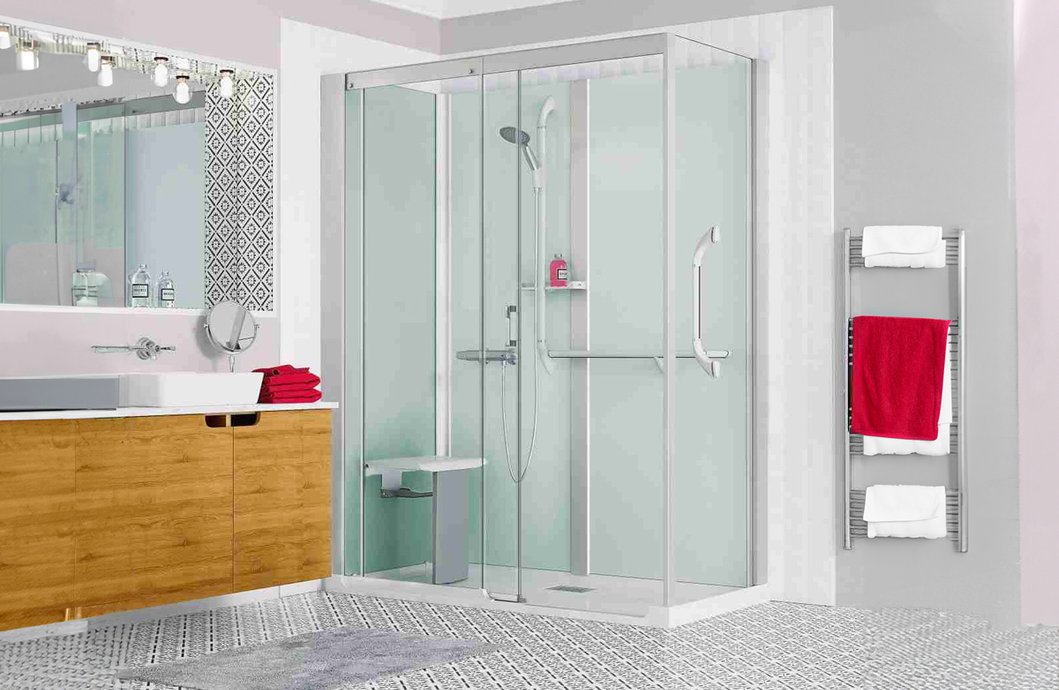 Cabine de douche confort Kinemagic Sérénité +