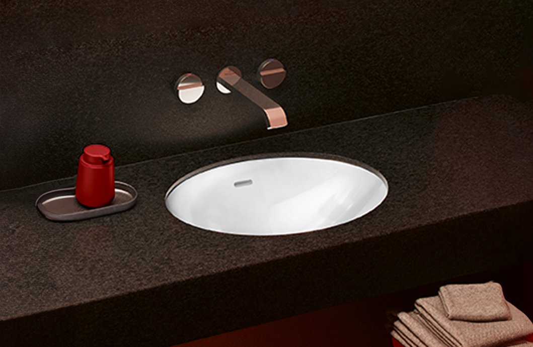 Undermount basin Loop & Friends oval