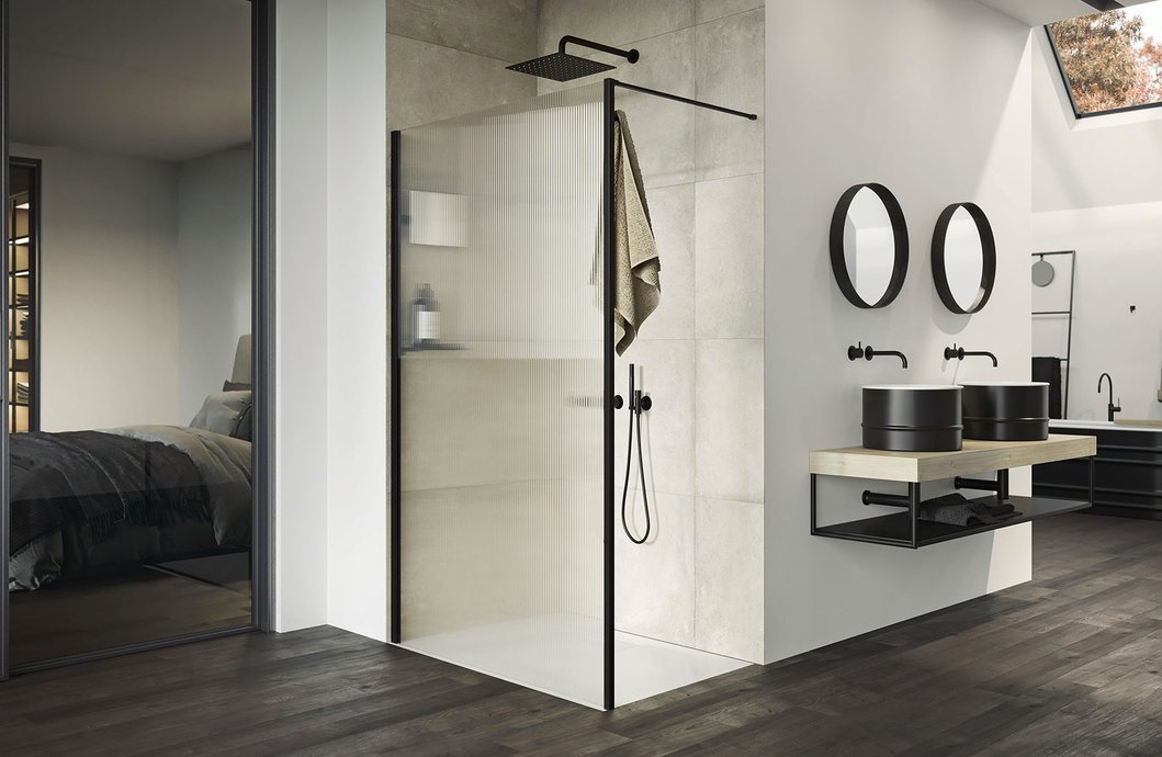 Walk-in douche reeks Select+ Frame