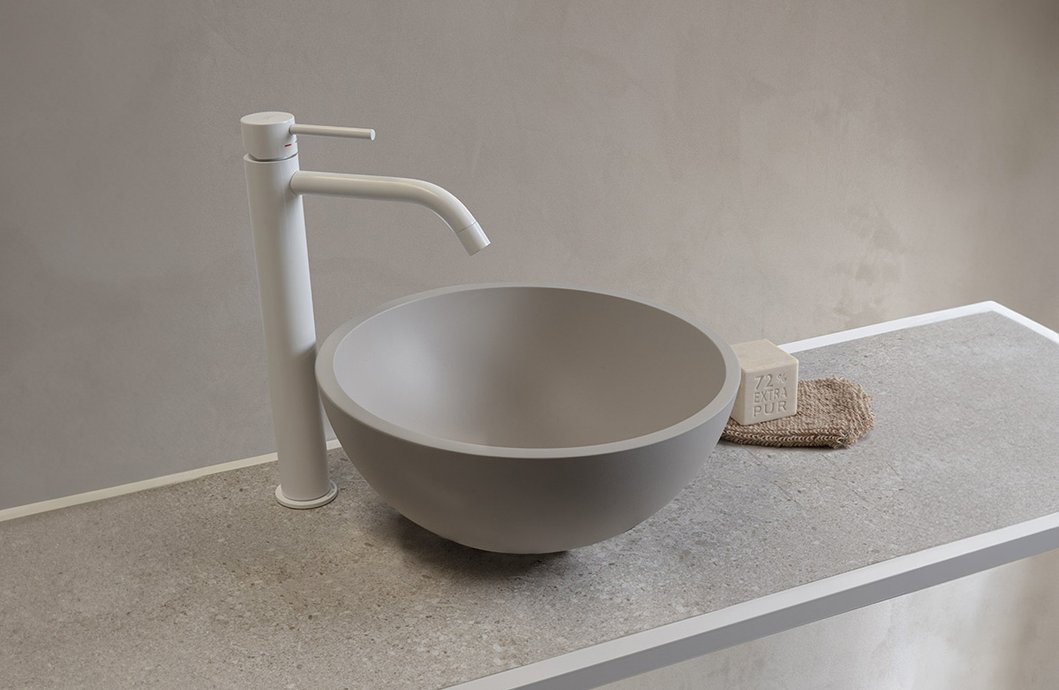 Countertop basin Bowl Concrete Sand