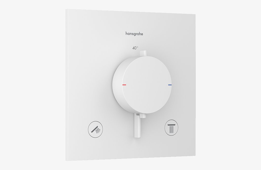 Shower mixer Ecostat Comfort E Thermostat 2-system