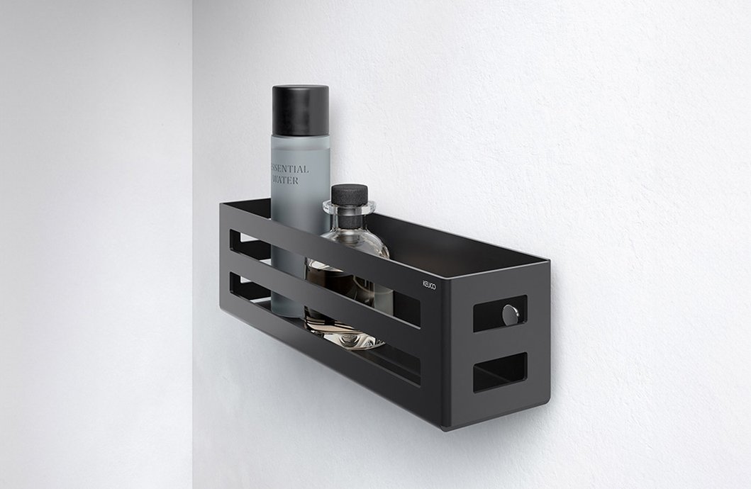 Shower accessory : surface-mounted tray Shower Shelves