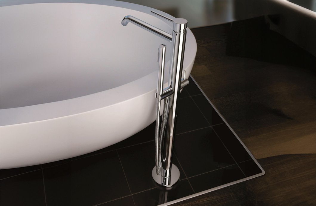 Bad/douche eengreepsmengkraan op voet Light