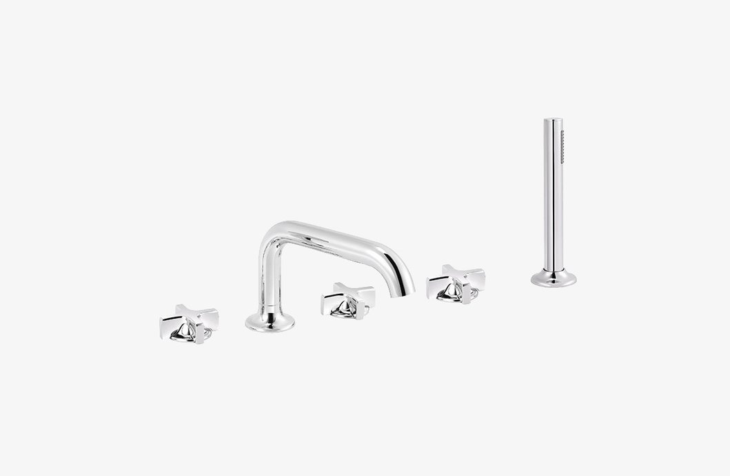 Kraan voor badrand vijfgats Times