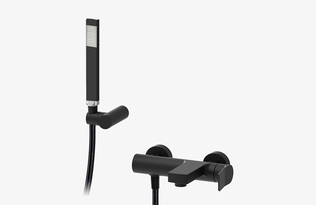 Mitigeur bain/douche Tilt avec set de douche