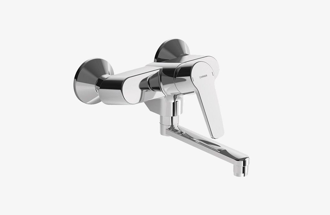 Kitchen mixer tap Polo wall-mount model