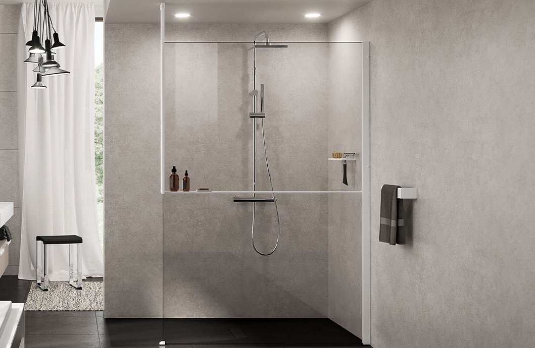 Série de douche Walk-in Kuadra