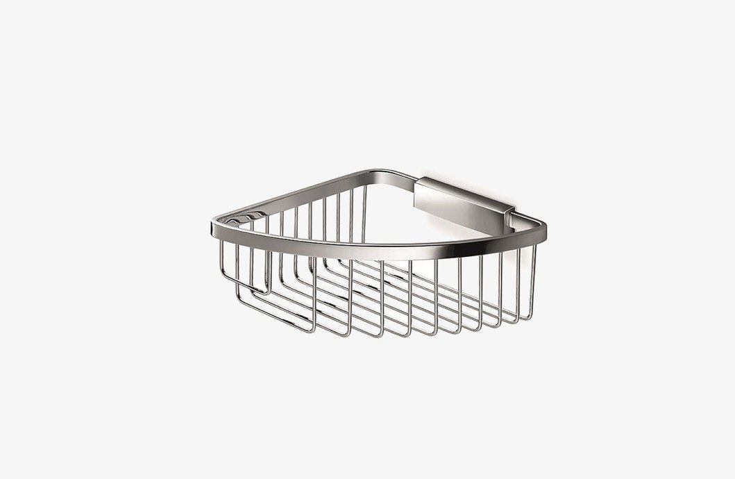 Doucheaccessoire : bedrade driehoekig douchemandje