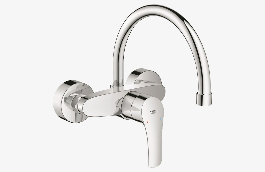 Keukenkraan Eurosmart wandmodel