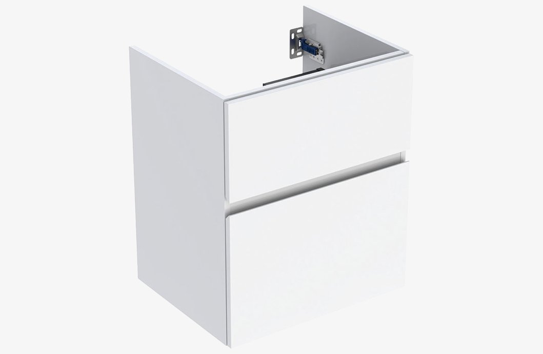 Two-drawer vanity unit Geberit Caluna