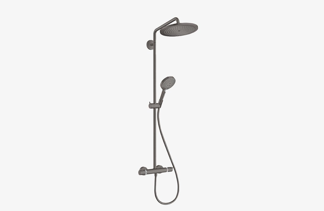 Colonne de douche Croma Select S 280 1jet Ecosmart avec thermostatique