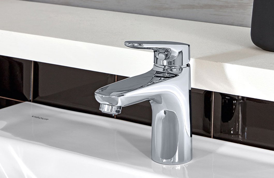 Mitigeur lavabo avec vidage Clivia