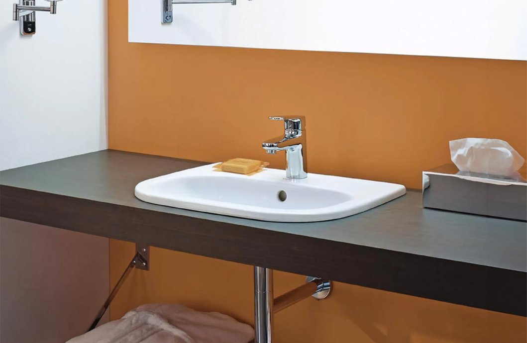 Built-in washbasin D-code