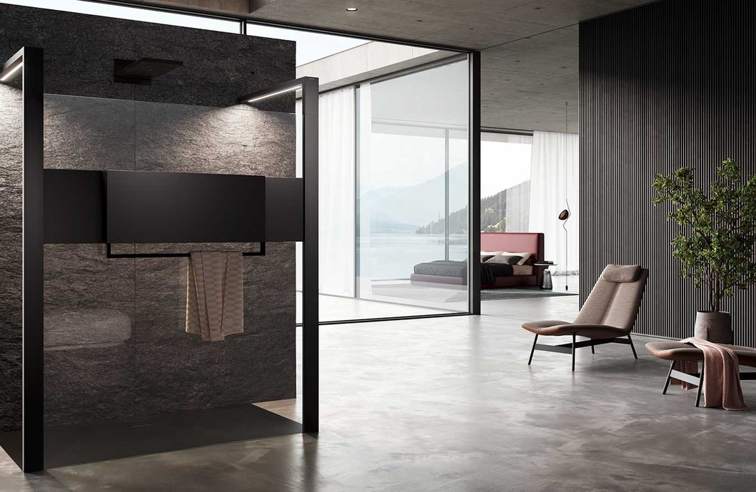 Modulaire douchewand Sphere