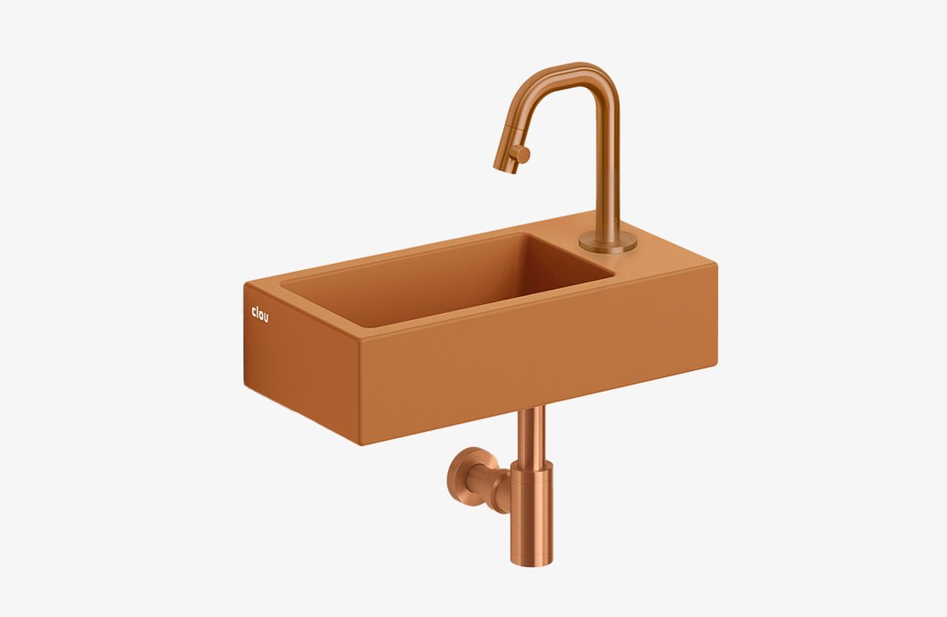 Lave-mains Flush 3 avec trou de robinetterie à droite