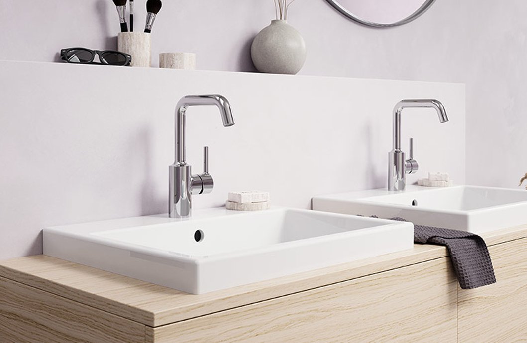 Mitigeur lavabo Vantis avec vidange