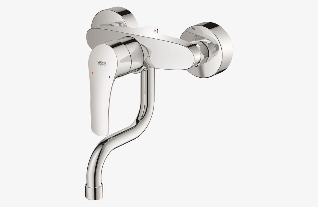 Keukenkraan Eurosmart wandmodel