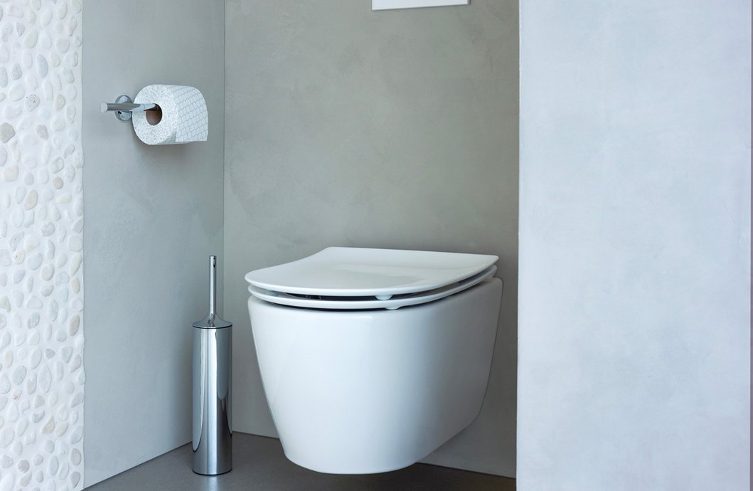 Wall-mounted toilet Soleil by Starck Rimless