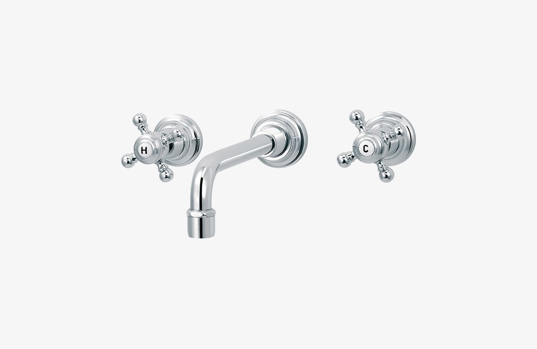 Three-hole wall-mounted mixer tap 1921