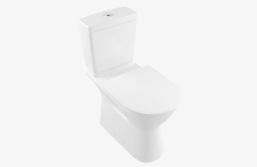 Comfort toilet, floor-mounted, ViCare DirectFlush