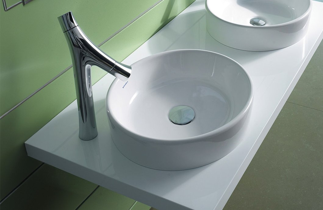 Countertop basin Starck 2 round